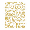 Spellbinders Sleigh Bells Ring Foil Puffy Stickers (2pcs) by Rosie's Studio (169424) Spellbinders Sleigh Bells Ring Foil Puffy Stickers (2pcs) by Rosie's Studio (169424)
