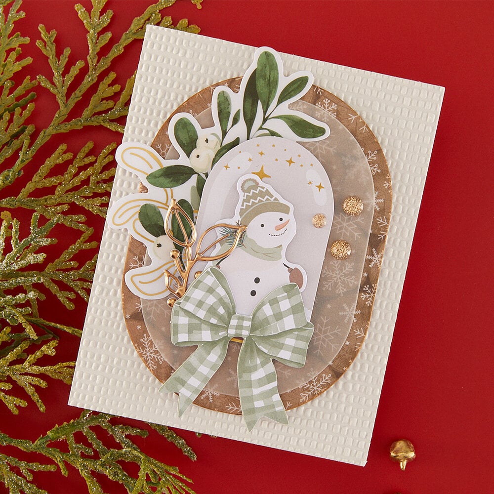 Spellbinders Sleigh Bells Ring Foil Puffy Stickers (2pcs) by Rosie's Studio (169424) Spellbinders Sleigh Bells Ring Foil Puffy Stickers (2pcs) by Rosie's Studio (169424)