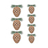 Sleigh Bells Ring Dimensional Acetate Stickers Pinecones by Rosie's Studio (169470) Sleigh Bells Ring Dimensional Acetate Stickers Pinecones by Rosie's Studio (169470)