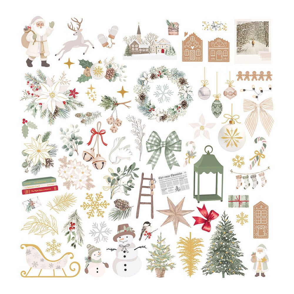 Spellbinders Sleigh Bells Ring Cardstock Diecut Ephemera by Rosie's Studio (169397) Spellbinders Sleigh Bells Ring Cardstock Diecut Ephemera by Rosie's Studio (169397)