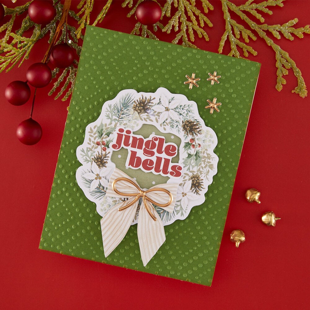 Spellbinders Sleigh Bells Ring Cardstock Diecut Ephemera by Rosie's Studio (169397) Spellbinders Sleigh Bells Ring Cardstock Diecut Ephemera by Rosie's Studio (169397)