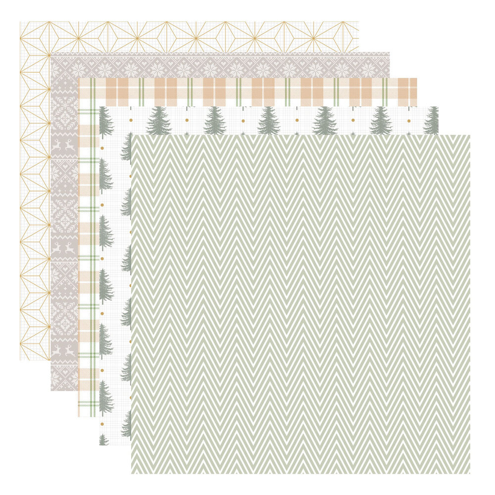 Spellbinders Sleigh Bells Ring 6x6 Inch Designer Paper Pad by Rosie's Studio (169394) Spellbinders Sleigh Bells Ring 6x6 Inch Designer Paper Pad by Rosie's Studio (169394)