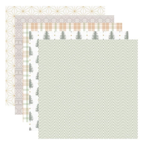 Spellbinders Sleigh Bells Ring 6x6 Inch Designer Paper Pad by Rosie's Studio (169394) Spellbinders Sleigh Bells Ring 6x6 Inch Designer Paper Pad by Rosie's Studio (169394)