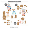 Spellbinders Christmas Blush Etched Dies Bundled Up Winter Bear by Frank Garcia (S4-1568) Spellbinders Christmas Blush Etched Dies Bundled Up Winter Bear by Frank Garcia (S4-1568)