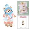 Spellbinders Christmas Blush Etched Dies Bundled Up Winter Bear by Frank Garcia (S4-1568) Spellbinders Christmas Blush Etched Dies Bundled Up Winter Bear by Frank Garcia (S4-1568)