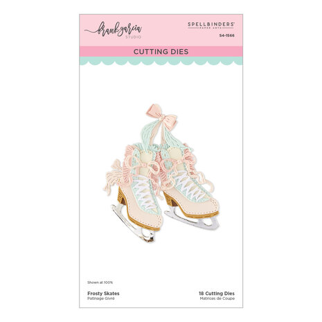 Spellbinders Christmas Blush Etched Dies Frosty Skates by Frank Garcia (S4-1566) Spellbinders Christmas Blush Etched Dies Frosty Skates by Frank Garcia (S4-1566)