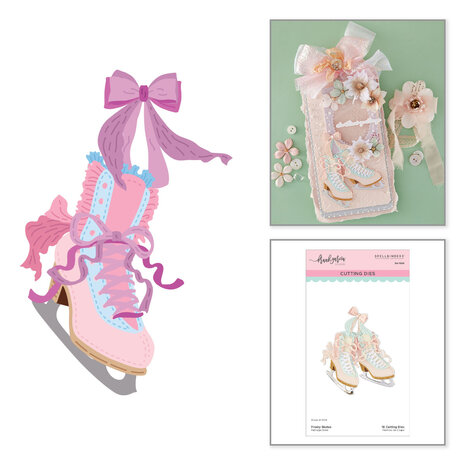 Spellbinders Christmas Blush Etched Dies Frosty Skates by Frank Garcia (S4-1566) Spellbinders Christmas Blush Etched Dies Frosty Skates by Frank Garcia (S4-1566)