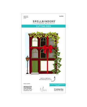 Spellbinders Christmas City Holiday Etched Dies Wrapped Up City Holiday by Yana Smakula (S4-1574) Spellbinders Christmas City Holiday Etched Dies Wrapped Up City Holiday by Yana Smakula (S4-1574)