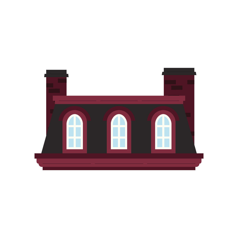 Spellbinders Christmas City Holiday Etched Dies Mansard Roof by Yana Smakula (S4-1575) Spellbinders Christmas City Holiday Etched Dies Mansard Roof by Yana Smakula (S4-1575)