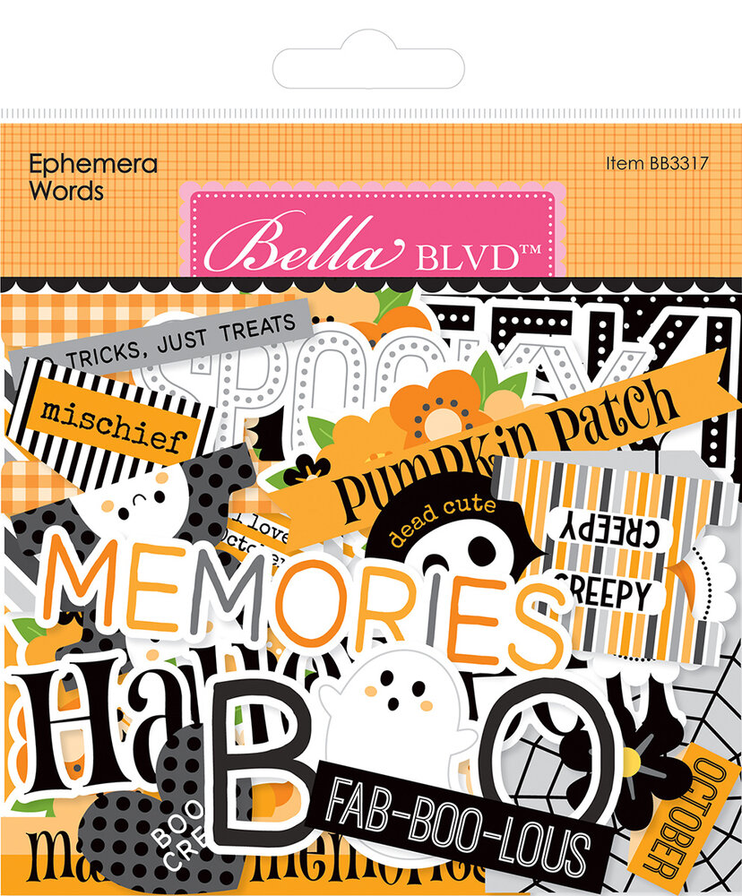 Bella BLVD Boo To You Ephemera Words (BB3317) Bella BLVD Boo To You Ephemera Words (BB3317)