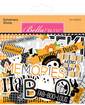 Bella BLVD Boo To You Ephemera Words (BB3317)