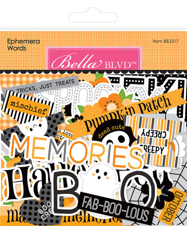 Bella BLVD Boo To You Ephemera Words (BB3317) Bella BLVD Boo To You Ephemera Words (BB3317)