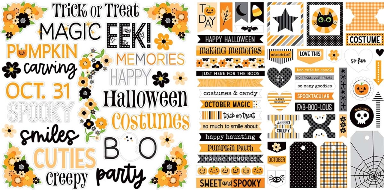 Bella BLVD Boo To You Ephemera Words (BB3317) Bella BLVD Boo To You Ephemera Words (BB3317)