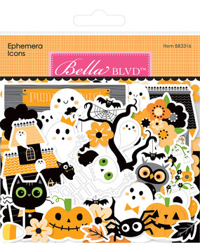 Bella BLVD Boo To You Ephemera Icons (BB3316)