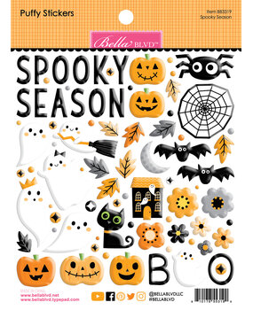 Bella BLVD Boo To You Puffy Stickers Spooky Season (BB3319)