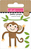 Zoo Day Bella-Pops Monkey Business (BB3298) Zoo Day Bella-Pops Monkey Business (BB3298)