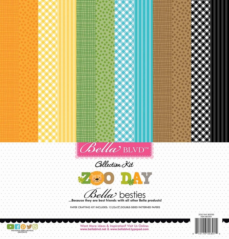 Bella BLVD Zoo Day Bella Besties Kit (BB3301) Bella BLVD Zoo Day Bella Besties Kit (BB3301)