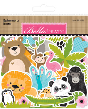 Bella BLVD Zoo Day Ephemera Icons (BB3286)