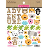 Bella BLVD Zoo Day Puffy Stickers Adventure (BB3289)