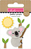 Zoo Day Bella-Pops Cozy Koala (BB3293) Zoo Day Bella-Pops Cozy Koala (BB3293)