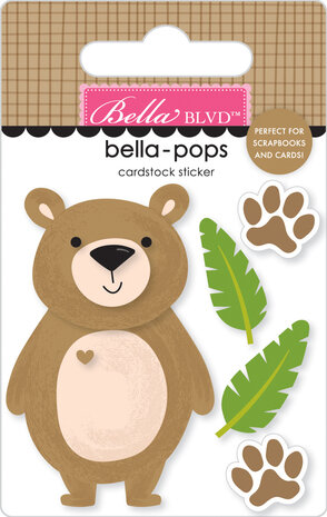 Bella BLVD Zoo Day Bella-Pops Happy Bear (BB3292) Bella BLVD Zoo Day Bella-Pops Happy Bear (BB3292)
