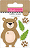 Zoo Day Bella-Pops Happy Bear (BB3292) Zoo Day Bella-Pops Happy Bear (BB3292)