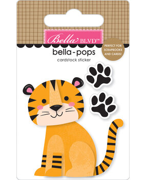 Bella BLVD Zoo Day Bella-Pops Tiger Tracks (BB3294)