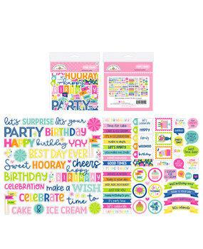 Doodlebug Design Cupcakes & Candles Chit Chat (9151)