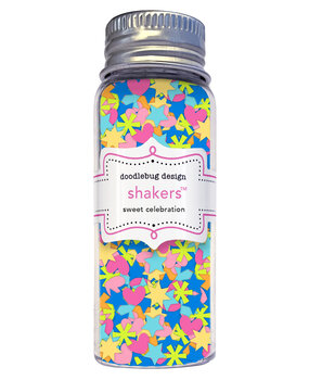 Doodlebug Design Cupcakes & Candles Shakers Sweet Celebration (9136)