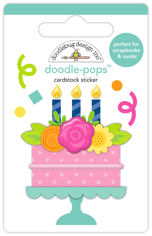 Doodlebug Design Cupcakes & Candles Doodle-Pops Birthday Cake (9133) Doodlebug Design Cupcakes & Candles Doodle-Pops Birthday Cake (9133)