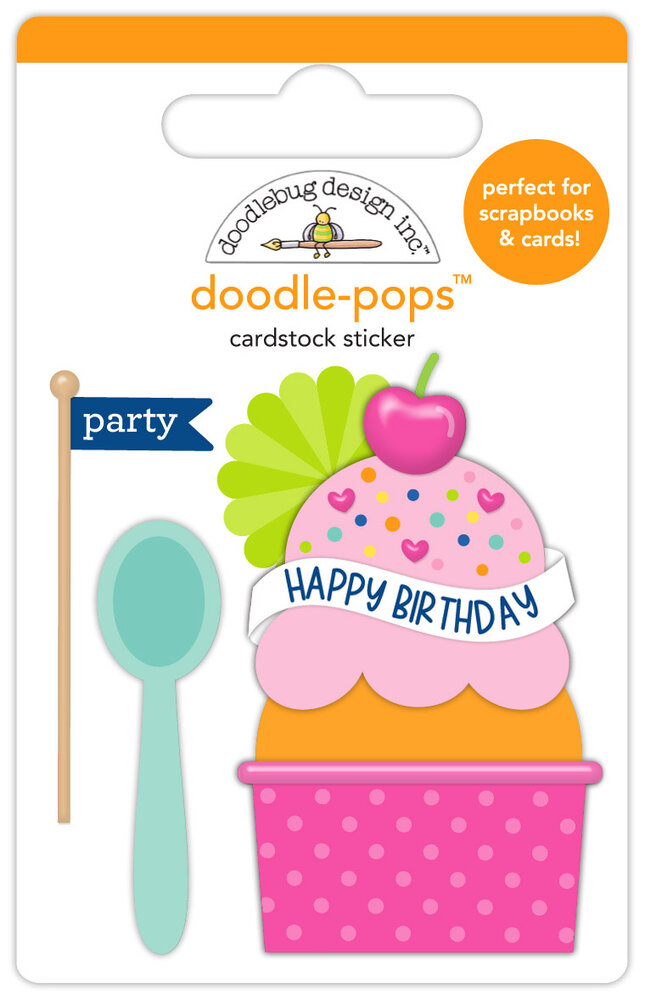 Doodlebug Design Cupcakes & Candles Doodle-Pops Sundae Sprinkles (9130) Doodlebug Design Cupcakes & Candles Doodle-Pops Sundae Sprinkles (9130)