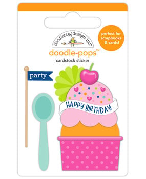 Doodlebug Design Cupcakes & Candles Doodle-Pops Sundae Sprinkles (9130)