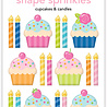 Doodlebug Design Cupcakes & Candles Shape Sprinkles (9125) Doodlebug Design Cupcakes & Candles Shape Sprinkles (9125)