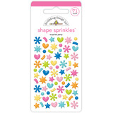 Doodlebug Design Cupcakes & Candles Shape Sprinkles Surprise Party (9126)