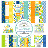 Doodlebug Design Balloons & Banners 12x12 Inch Paper Pack (9222)