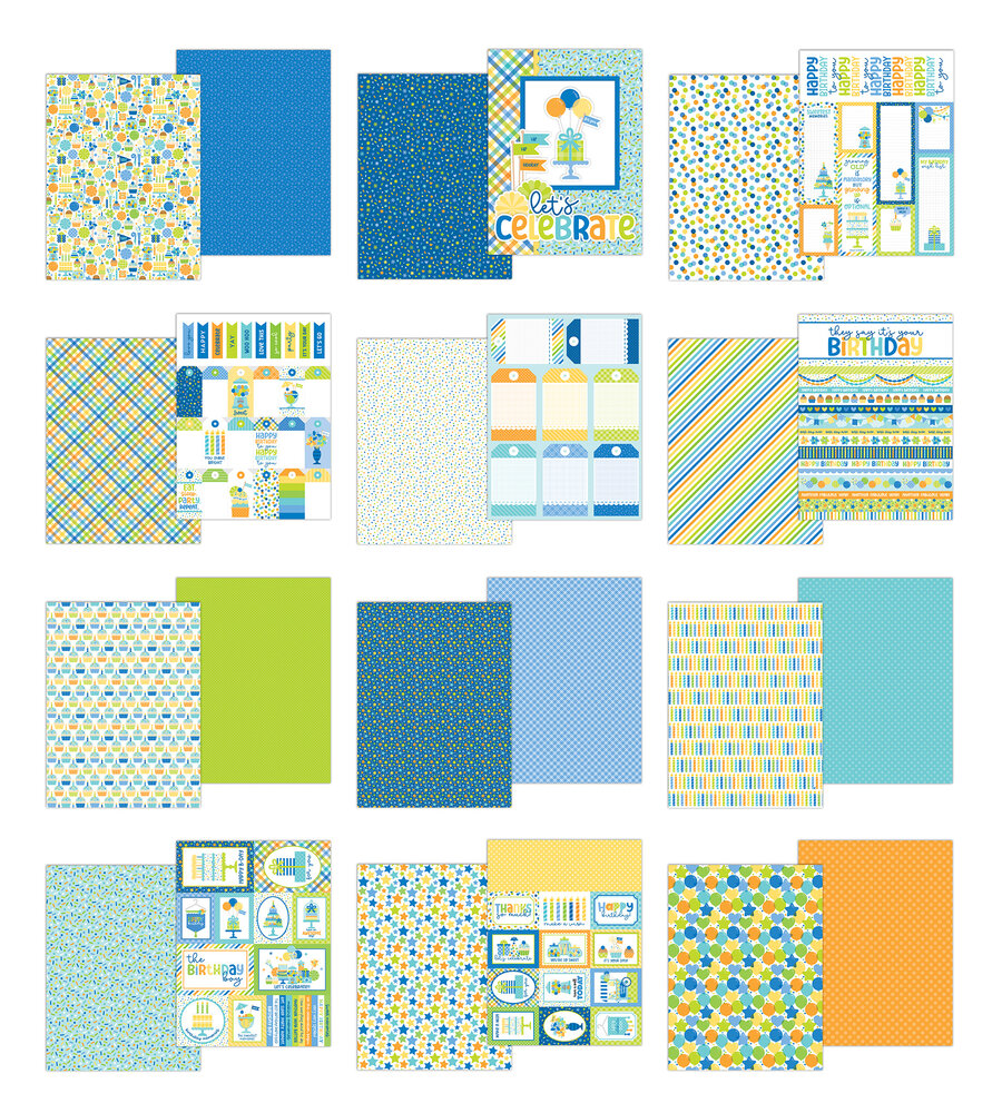 Doodlebug Design Balloons & Banners 6x8 Inch Paper Pad (9206) Doodlebug Design Balloons & Banners 6x8 Inch Paper Pad (9206)