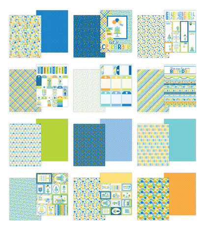 Doodlebug Design Balloons & Banners 6x8 Inch Paper Pad (9206) Doodlebug Design Balloons & Banners 6x8 Inch Paper Pad (9206)