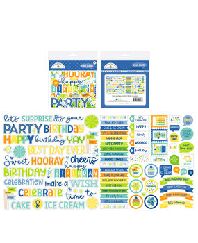 Doodlebug Design Balloons & Banners Chit Chat (9203)