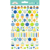 Doodlebug Design Balloons & Banners Puffy Icons Stickers (9191)
