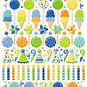 Doodlebug Design Balloons & Banners Puffy Icons Stickers (9191)
