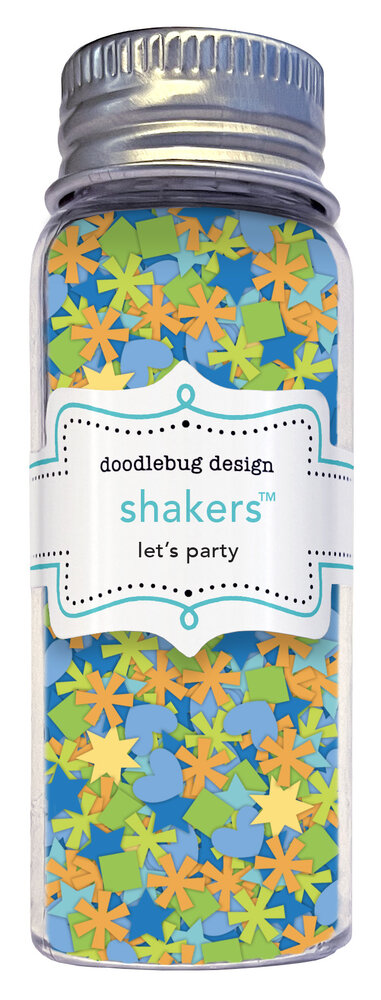 Doodlebug Design Balloons & Banners Shakers Let's Party (9188) Doodlebug Design Balloons & Banners Shakers Let's Party (9188)