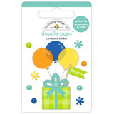 Doodlebug Design Balloons & Banners Doodle-Pops Surprise Party (9186)