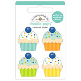 Doodlebug Design Balloons & Banners Doodle-Pops Sweet Cakes (9184)