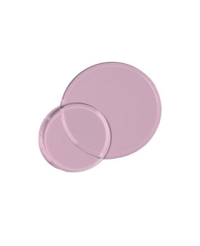 Sizzix Circular Cutting Pads Ø3 1/2 "/Ø5" Lilac (2pcs) (667259)