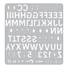 Sizzix Thinlits Die Mini Bold Alpha by Vicki Boutin (667198) Sizzix Thinlits Die Mini Bold Alpha by Vicki Boutin (667198)