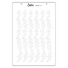 Sizzix Stencil A6 Holiday Layering Stripes (4pcs) by Vicki Boutin (667190) Sizzix Stencil A6 Holiday Layering Stripes (4pcs) by Vicki Boutin (667190)