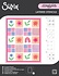 Stencil A6 Flowers & Stripe Pattern (4pcs) by Letters by Shells (667204) Stencil A6 Flowers & Stripe Pattern (4pcs) by Letters by Shells (667204)