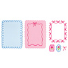Sizzix Thinlits Die Loops, Bows & Frames (12pcs) by Letters by Shells (667203) Sizzix Thinlits Die Loops, Bows & Frames (12pcs) by Letters by Shells (667203)