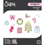 Sizzix Thinlits Die Holiday Cheer (15pcs) by Letters by Shells (667201)