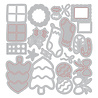 Sizzix Thinlits Die Holiday Cheer (15pcs) by Letters by Shells (667201) Sizzix Thinlits Die Holiday Cheer (15pcs) by Letters by Shells (667201)